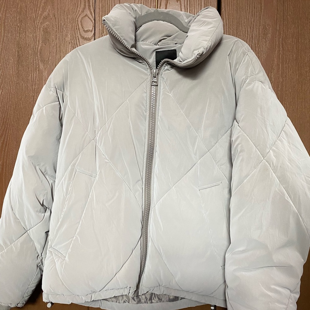 forever21 gray puffer!